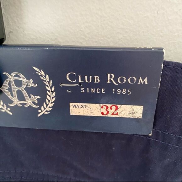 Club Room Men’s Navy Blue Cargo Shorts size 32W - Picture 3 of 3